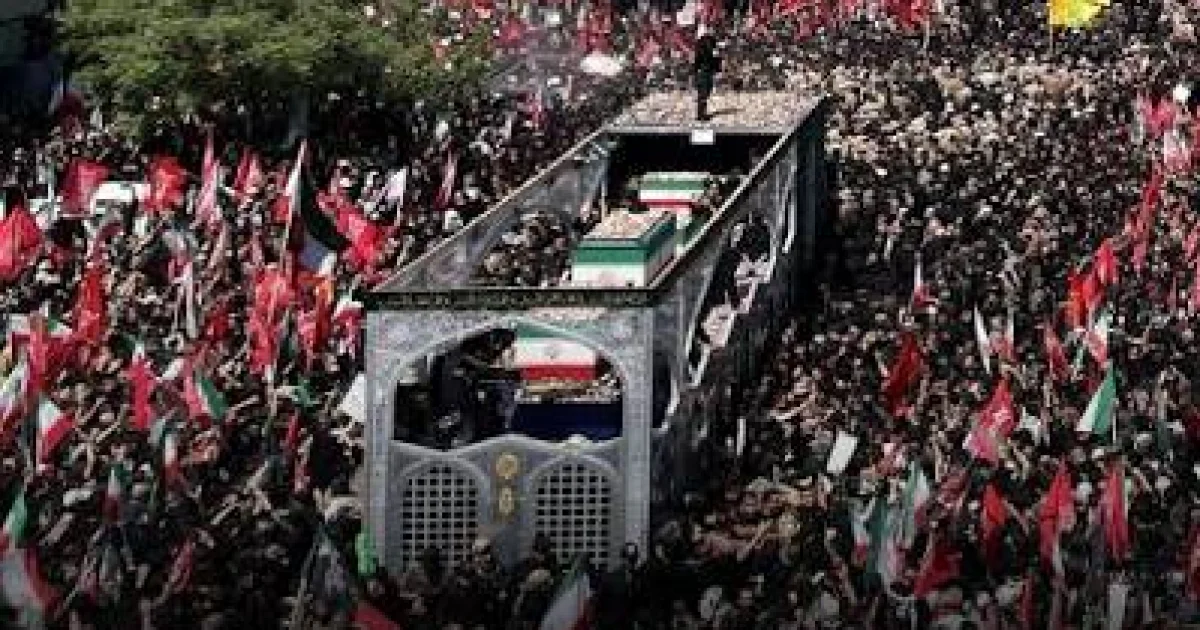 آیت اللہ علی خامنہ ای کا جنازہ عراق پہنچ گیا